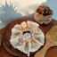 Dây buộc tóc Scrunchies mix ren 14cm Rose handmade store