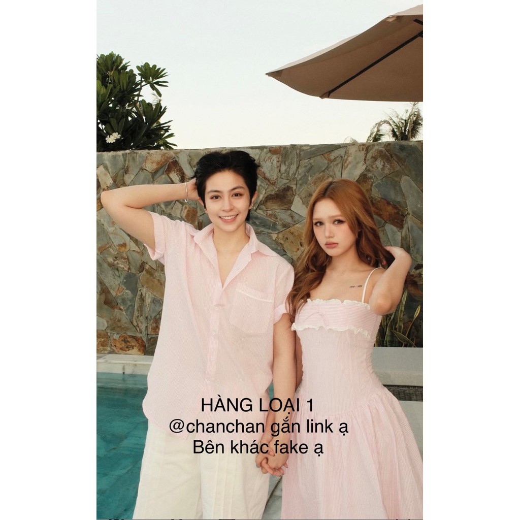 [ÁO TO kho hcm] Set đồ đôi đồ du lịch couple phong cách Hàn quốc áo đôi tình yêu Uimeecloset