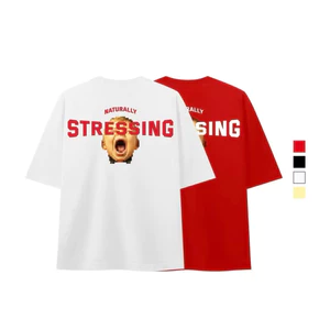 Áo Thun Unisex Nam Nữ Form Rộng Chất Vải Cotton Dày Dặn