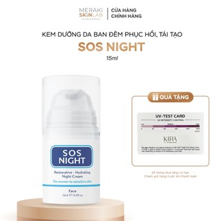 Kem dưỡng da ban đêm phục hồi, tái tạo SOS NIGHT Anh [SOS SERUM]