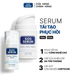 Tinh chất làm lạnh, p.hục h.ồi, sử.a ch.ữa da SOS SERUM Anh [SOS SERUM]