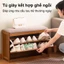 Tủ giày ghế thay giày tủ giày mỏng tủ giày mini tủ giày nhỏ tủ giày dép bằng gỗ tủ giày hai tầng