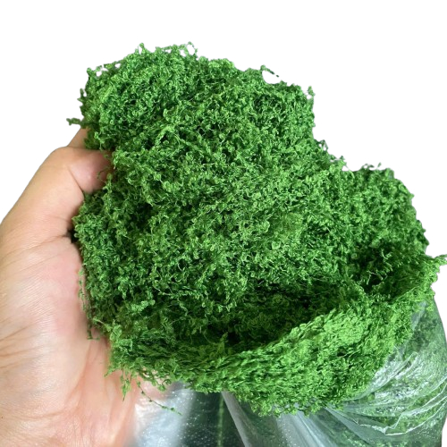 [Combo 0,5kg - 1kg] Rêu giả trang trí gốc cây, rêu terrarium, rêu nhung decor tiểu cảnh dạng sợi