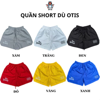 Quần short dù local brand Otis Club thêu form trên gối dây dài chất liệu nylon-Quần short dù nam nữ