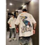 Áo Thun Chim Diệc Form Rộng Unisex Nam Nữ Chất Vải Cotton Dày Dặn