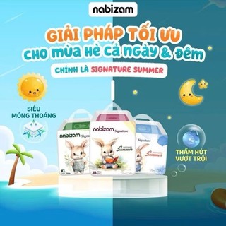 [THÙNG 4 BỊCH] Tã/bỉm NABIZAM Hàn Quốc đủ size
