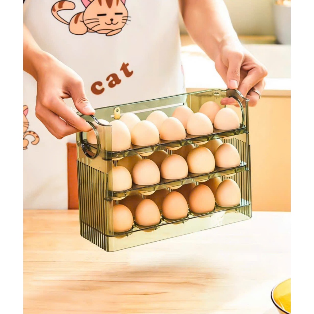 khay trứng 30 quả tự lật,giải pháp bảo quản và lấy trứng dễ dàng