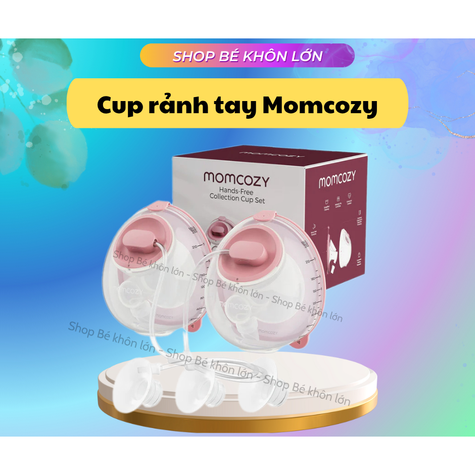 Cup hút sữa Momcozy hồng