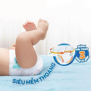 [Combo 2 gói/4 gói] Tã Moony Nhật Bản Chính Hãng Siêu Mềm Mại Thấm Hút Vượt Trội Chống Tràn Cho Bé