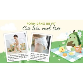 Tã Bỉm Dán/Quần BB NATURECARE PLUS Chất Liệu Sợi Tre Hữu Cơ An Toàn Cho Bé Size NB60/S56/M52/M48/L44/XL40/XXL38