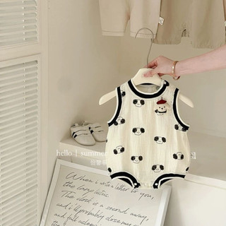 Bodysuit in hoạ tiết hoạt hình bò cho bé