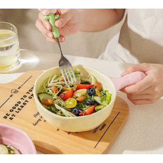 Bát dẹt có tay cầm bằng sứ màu pastel siêu  xinh 🌸🌸🌸