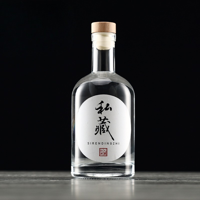 Chai thủy tinh dáng tròn AK dung tích từ 100ml - 1000ml