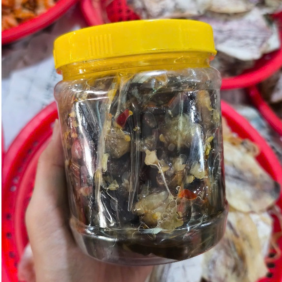 Mắm Ba Khía Nguyên Con – Hủ Nhỏ 700g, Đủ Tỏi Ớt Gia Vị, Ăn Cơm Ngon Miệng