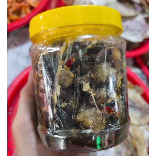 Mắm Ba Khía Nguyên Con – Hủ Nhỏ 700g, Đủ Tỏi Ớt Gia Vị, Ăn Cơm Ngon Miệng