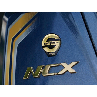 Tem Sticker Nổi Crom Thông Số An Toàn Chữ S Thailand 079M 2025 - Các Dòng Xe Honda |SGDC - 1 Cái|