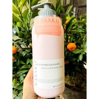 (Chính Hãng) CẶP DẦU GỘI XẢ NASAKII 1000ML lưu hương mềm tóc suôn mượt