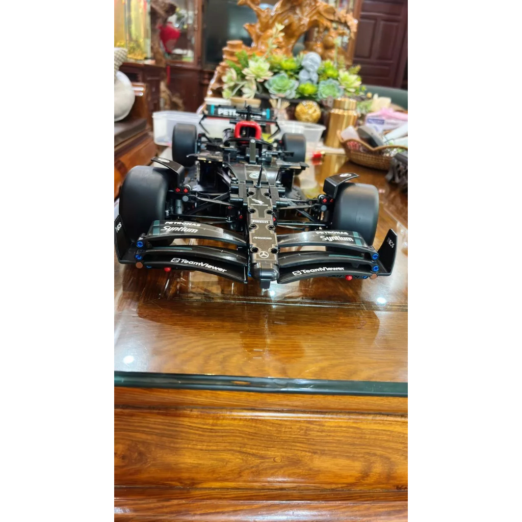 [Dài 65cm] Mô hình lắp ráp siêu xe đua Mec F1 Black tỉ lệ 1:8 với 1642 PCS Fullbox cao cấp ở TDSTECH