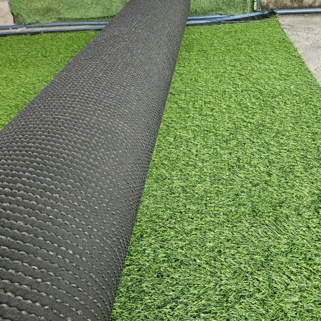 Combo 20m2(2x10m) Thảm cỏ nhân tạo sợi 3cm đế cao su trải sân vườn, sự kiện dán tường