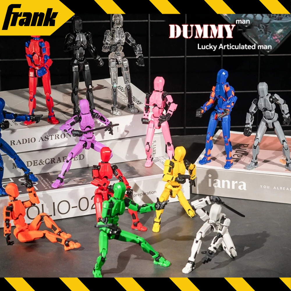 Đồ Chơi Lắp Ráp Mô Hình in 3D Mô Hình ROBOT FIGURE LUCKY DUMMY 13 với11 màu sắc cung cấp bởi FRANK