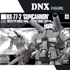 Mô Hình lắp ráp HG Ecopla 1/144 RX-77-2 Guncannon (New Seal)