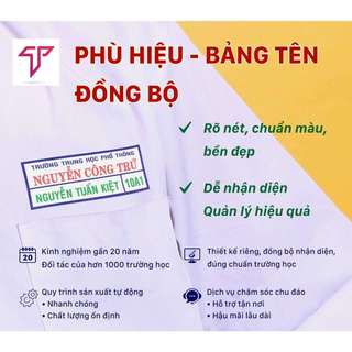 [Giao-1H]-Bảng tên cho bé, bảng tên, phù hiệu học sinh, cấp 1, cấp 2, cấp 3, THCS, THPT, mầm non, mẫu giáo, theo chuẩn