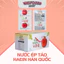 NƯỚC ÉP TÁO HAEIN HÀN QUỐC NGUYÊN CHẤT - 100ML/GÓI