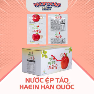 NƯỚC ÉP TÁO HAEIN HÀN QUỐC NGUYÊN CHẤT - 100ML/GÓI