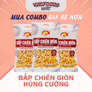 BẮP CHIÊN GIÒN HÙNG CƯỜNG - ĂN VẶT GÓI 100GR