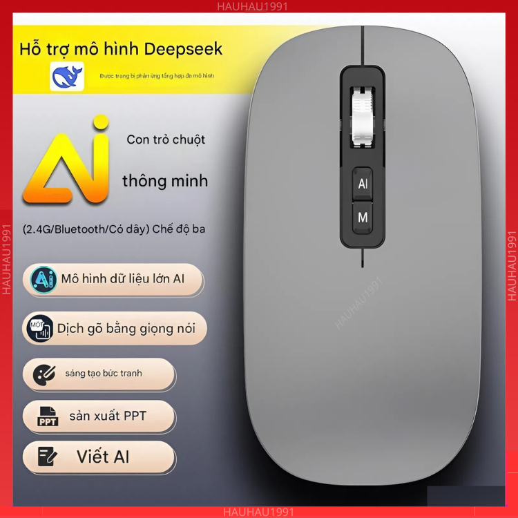 Chuột Thông Minh AI V11 / M103 / M220 , Nhận Diện Giọng Nói Tiếng