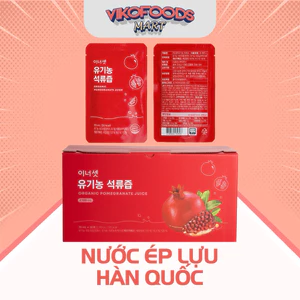 HỘP 30 GÓI NƯỚC ÉP LỰU HÀN QUỐC NGUYÊN CHẤT ORGANIC - 70ML/GÓI