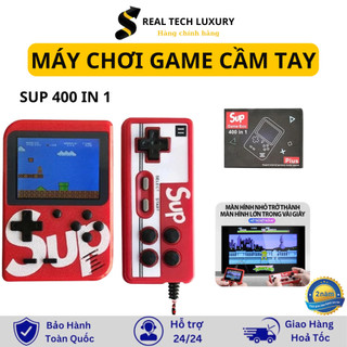 Máy Chơi Game Sup Plus 400 trò chơi kèm tay cầm mini cầm tay điện tử 2 người chơi kết nối tivi