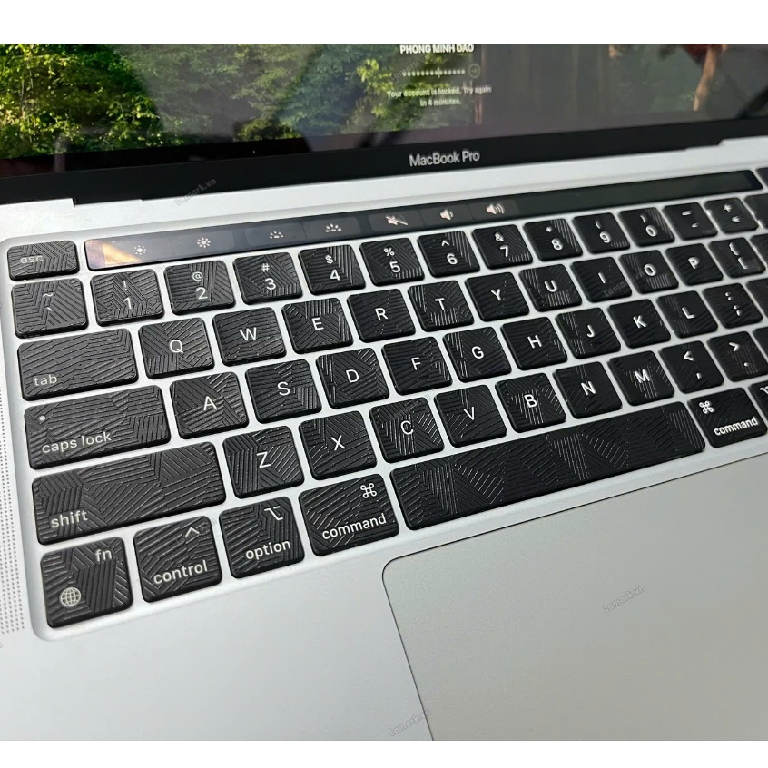 Decal Cao Cấp 3M Dán Hở Chữ, Hở Led Cho Bàn Phím Macbook, Dòng Máy Khác IB Shop