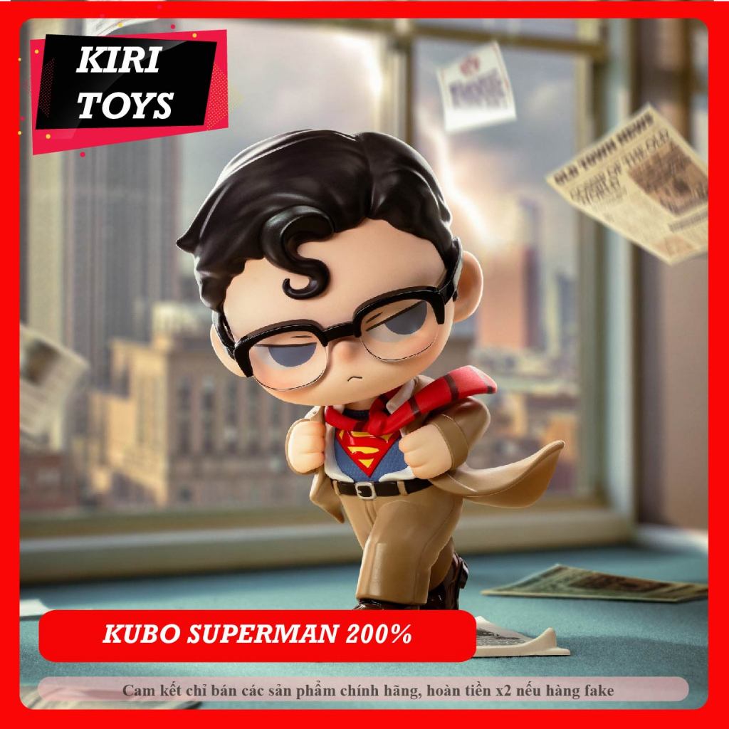 Kubo Superman 200% phiên bản đặc biệt - Pop Mart | Shopee Việt Nam