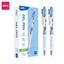 Hộp 12 Bút Gel Bấm Deli EG299 Nâng Cấp Nhanh Khô Deli Bút Bi Nước Mực Đều Viết Đẹp Ngòi ST 0.5mm