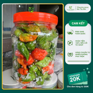 Ớt Trung Đoàn Mường Tè Lai Châu siêu cay Sóc Muối 250gram