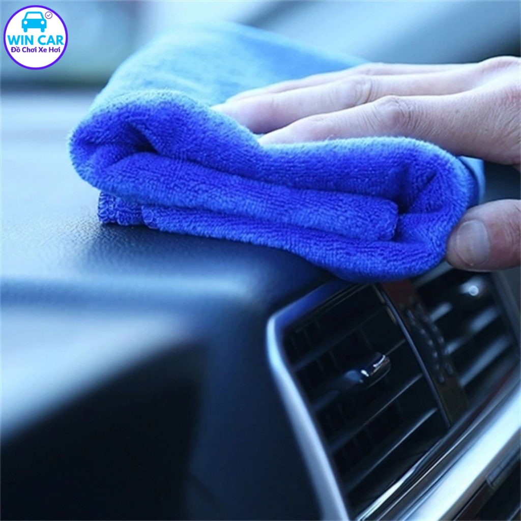 Bộ Bộ - Combo 10 Khăn Lau Ô Tô Sợi Microfiber Cao Cấp Lau Xe