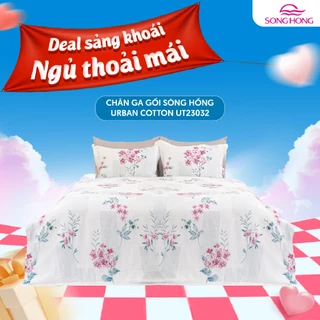 Chăn ga gối sông hồng cao cấp Urban UT23032 mẫu mới nhất