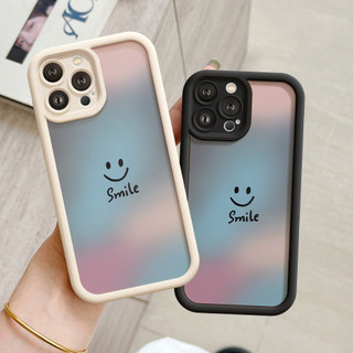Ốp Lưng iPhone Camera Viền Cao Holo Smile Mềm Chống Sốc - iP 6/6s/7/8/X/XS/XR/11/12/13/14/15/16/17/Plus/Air/Pro/Max
