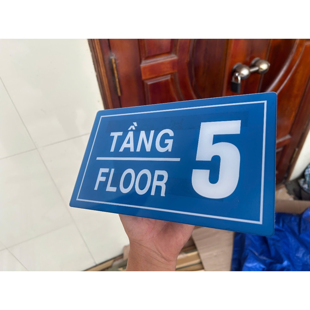 BẢNG SỐ TẦNG FLOOR CHUNG CƯ, KHÁCH SẠN MICA