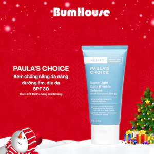 Kem dưỡng chống nắng đa năng Paula's Choice Resist Super-Light Daily Wrinkle Defense SPF 30 60ml Mã 7760