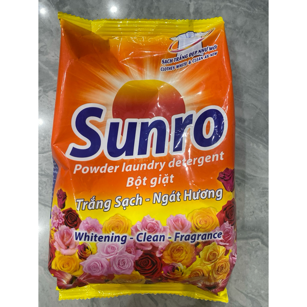 Bột giặt Sunro trắng sạch ngát hương 400g | Shopee Việt Nam