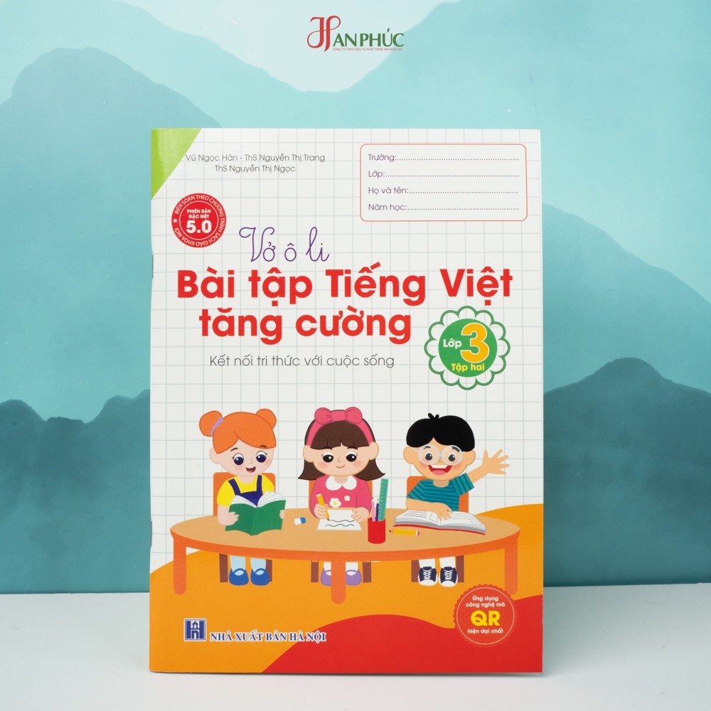 Sách - H An Phúc - Vở ô li Bài Tập Tiếng Việt Tăng Cường Lớp 3 tập 2 - Kết Nối