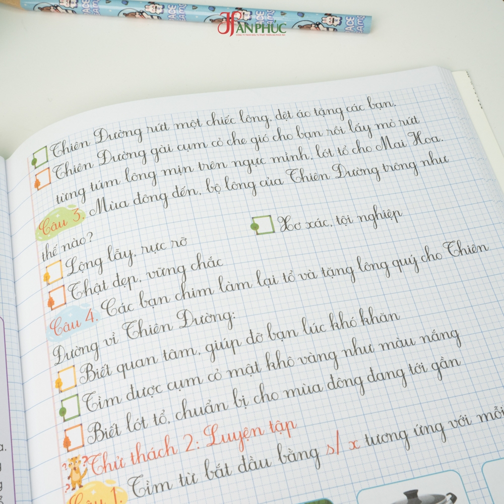 Sách - H An Phúc - Vở ô li Bài Tập Tiếng Việt Tăng Cường Lớp 3 tập 2 - Kết Nối