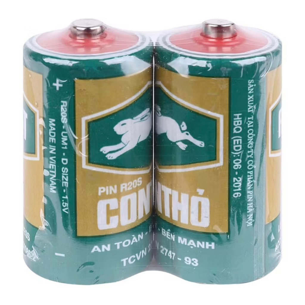 [ComBo] 2 Viên Pin Con Thỏ R20S | Shopee Việt Nam