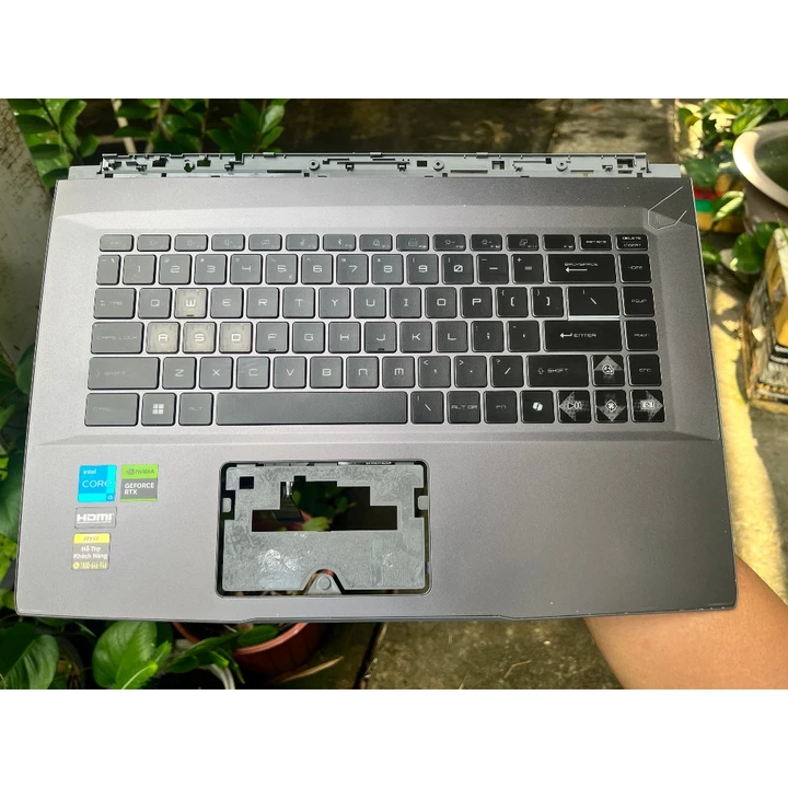 Vỏ Laptop MSI Gaming Thin 15 B13 hàng zin chính hãng - mặt C , cũ