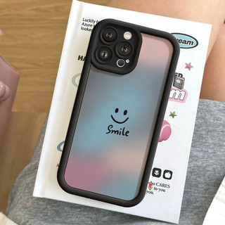 Ốp Lưng iPhone Camera Viền Cao Holo Smile Mềm Chống Sốc - iP 6/6s/7/8/X/XS/XR/11/12/13/14/15/16/17/Plus/Air/Pro/Max