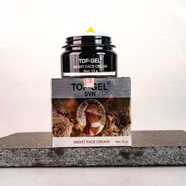 Kem Đêm Chiết Xuất Tự Nhiên TOP-GEL SVN – Ngủ Ngon, Da Vẫn Được Dưỡng