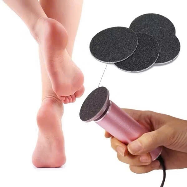 Combo Bàn Chà Gót Chân Kèm Kem Làm Mềm Da 200ml Hỗ Trợ Loại Bỏ Da Chết Chai Chân