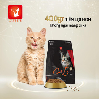 [MUA 10 TẶNG 1-400g] Cat's eye - Thức ăn hạt cho Mèo, kiểm soát búi lông, hỗ trợ tiêu hoá, tốt cho Da và Lông
